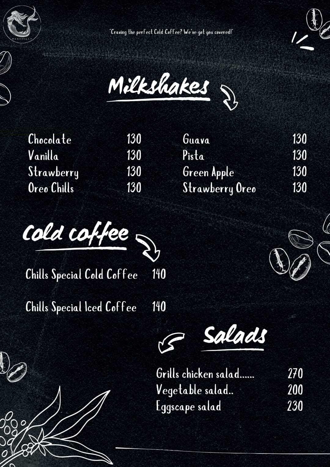 Menu Page 9